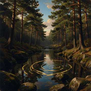 Water reflection Cover